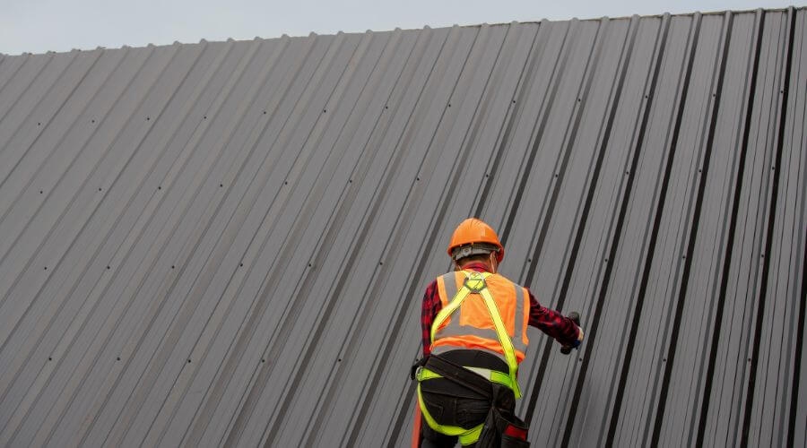 Professional metal roof installation services in Loop, TX